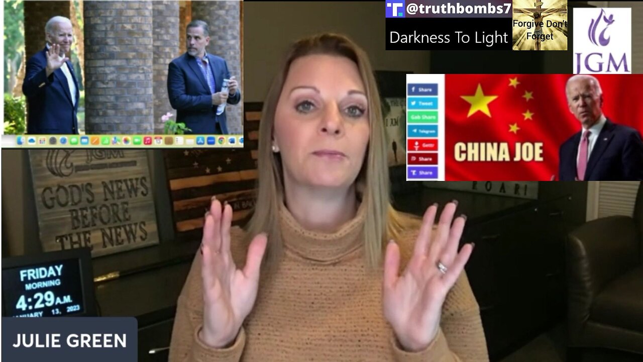1/13/2023 MANY PROPHECIES FULFILLED: GOLDMAN SACS, JP MORGAN, BIDEN, PLANES GROUNDED