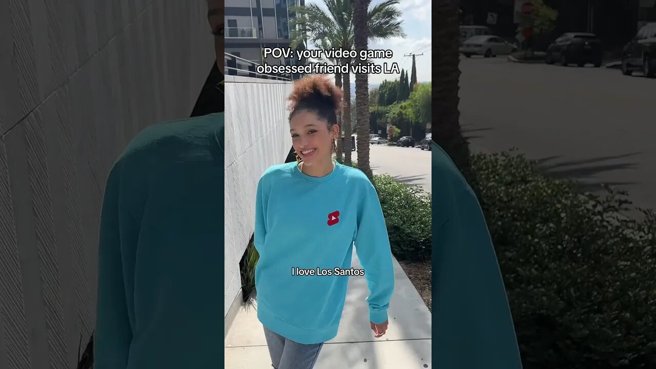 POV: your video game obsessed friend visits LA 😅