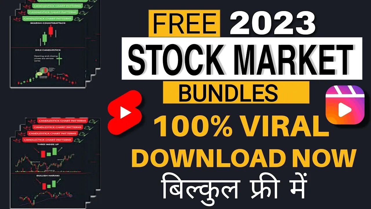 Ultimate Free 600+ Stock Market Reel Bundles | Stock Market Reel Bundle Free Of Cost | No Copyright