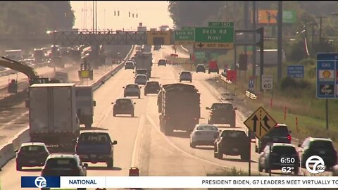 Traffic in metro Detroit almost back to pre-pandemic levels, experts say