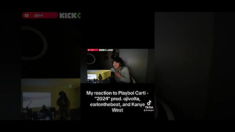 My reaction to Playboi Carti - "2024" prod. ojivolta, earlonthebeat, and Kanye West #shorts