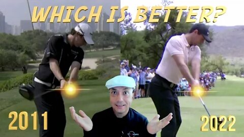 Rory McIlroy Golf Swing Today vs 11 Years Ago!