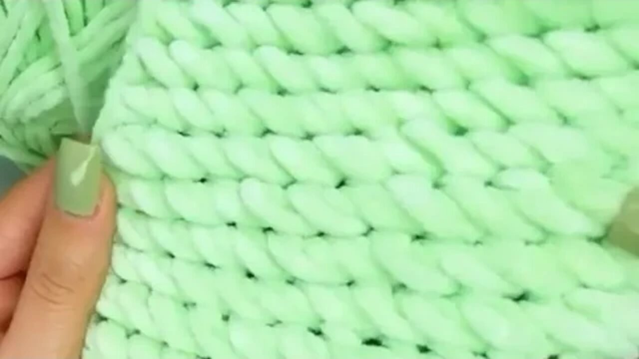 🧶PERFECT 💯👌very easy knitting baby blanket model