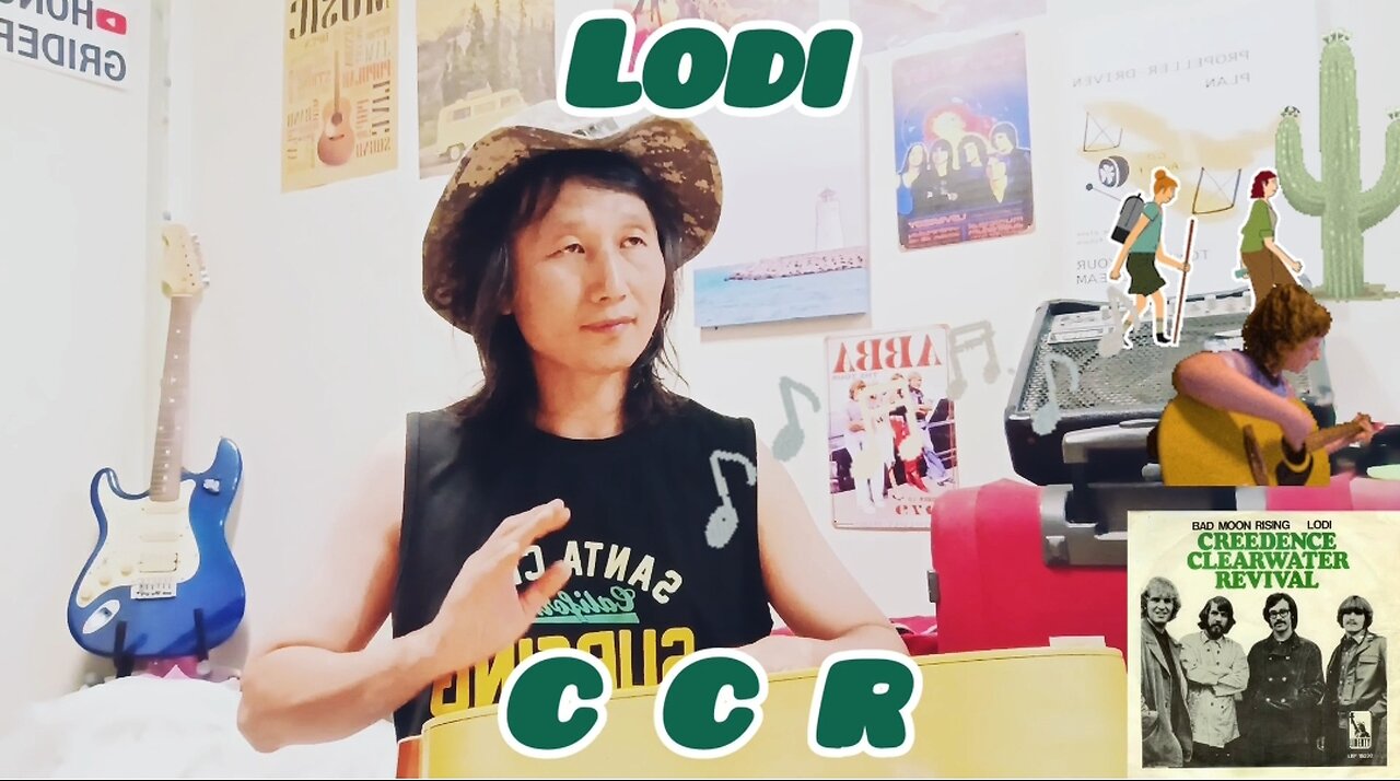 Sing) Lodi /CCR. [Sunday band. tonedr channel] (cover) #ccr #lodi #sing #oldsong