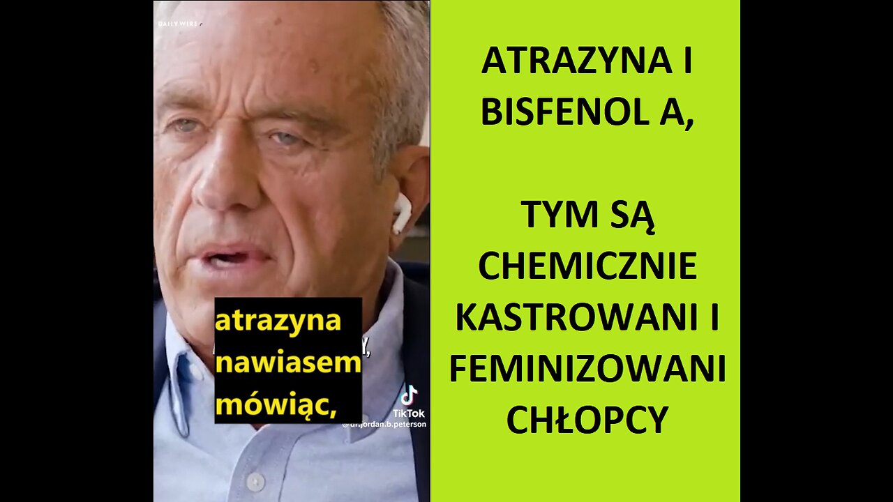 CHEMIKALIA POWODUJĄ DYSFORIE PÓŁCIOWĄ U CHŁOPCÓW