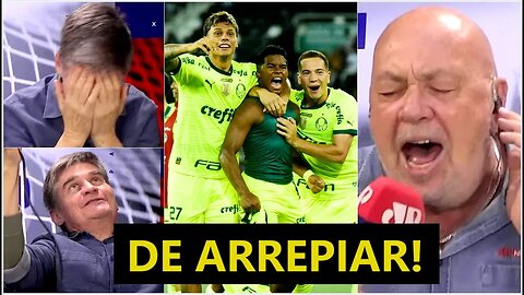 "QUE VIRADA SENSACIONAAAL DO PALMEIRAS!" OLHA as REAÇÕES ao 4 a 3 ÉPICO no Botafogo!