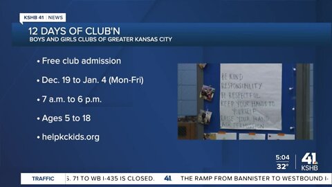 Boys & Girls Clubs of Greater KC offers free services over winter break