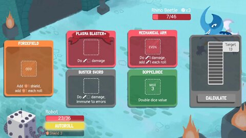 Dicey Dungeons - Compression errors (robot, ep2, no commentary)
