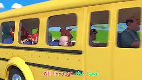 Wheels on the Bus - CoComelon Nursery Rhymes & Kids Songs