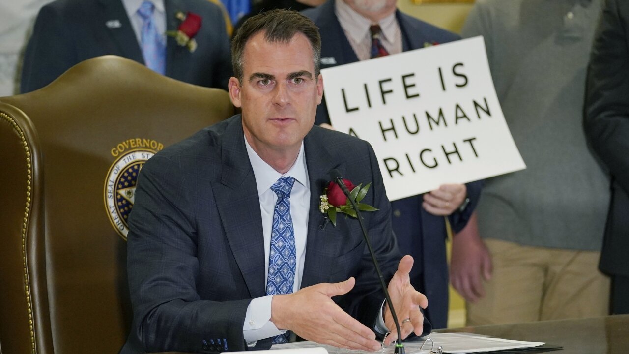 Oklahoma Governor Signs The Nation's Strictest Abortion Ban