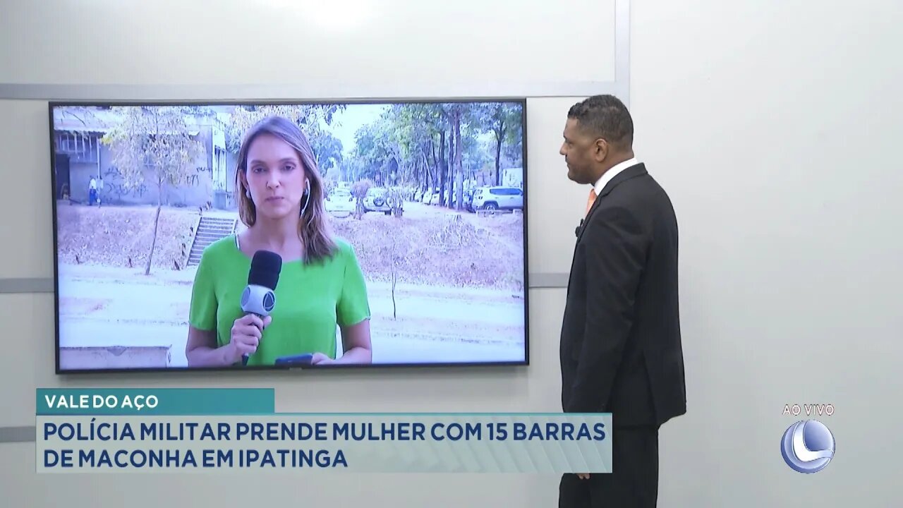 Vale do Aço: Polícia Militar prende Mulher com 15 barras de Maconha em Ipatinga.
