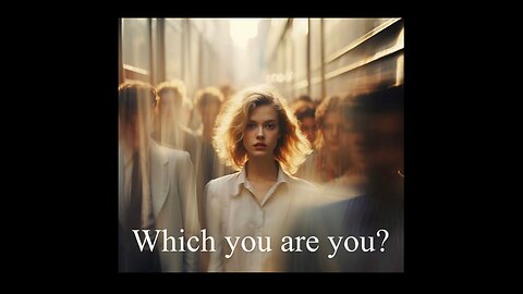 Which you are you? Motivational thoughts for the day