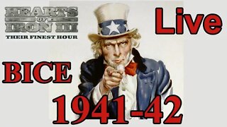 War Starts! U.S.A. - Live - Black ICE 11.2 - Hearts of Iron 3 -