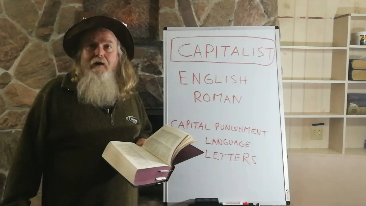 456 DEFINITION OF THE WORD: CAPITALIST
