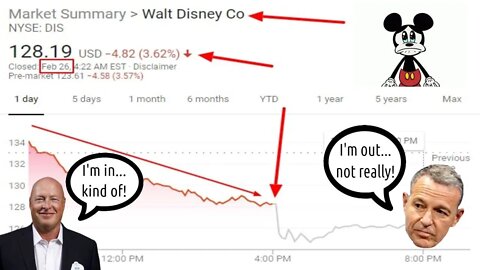 Bob Iger Steps Down as Disney CEO (As Was Planned)