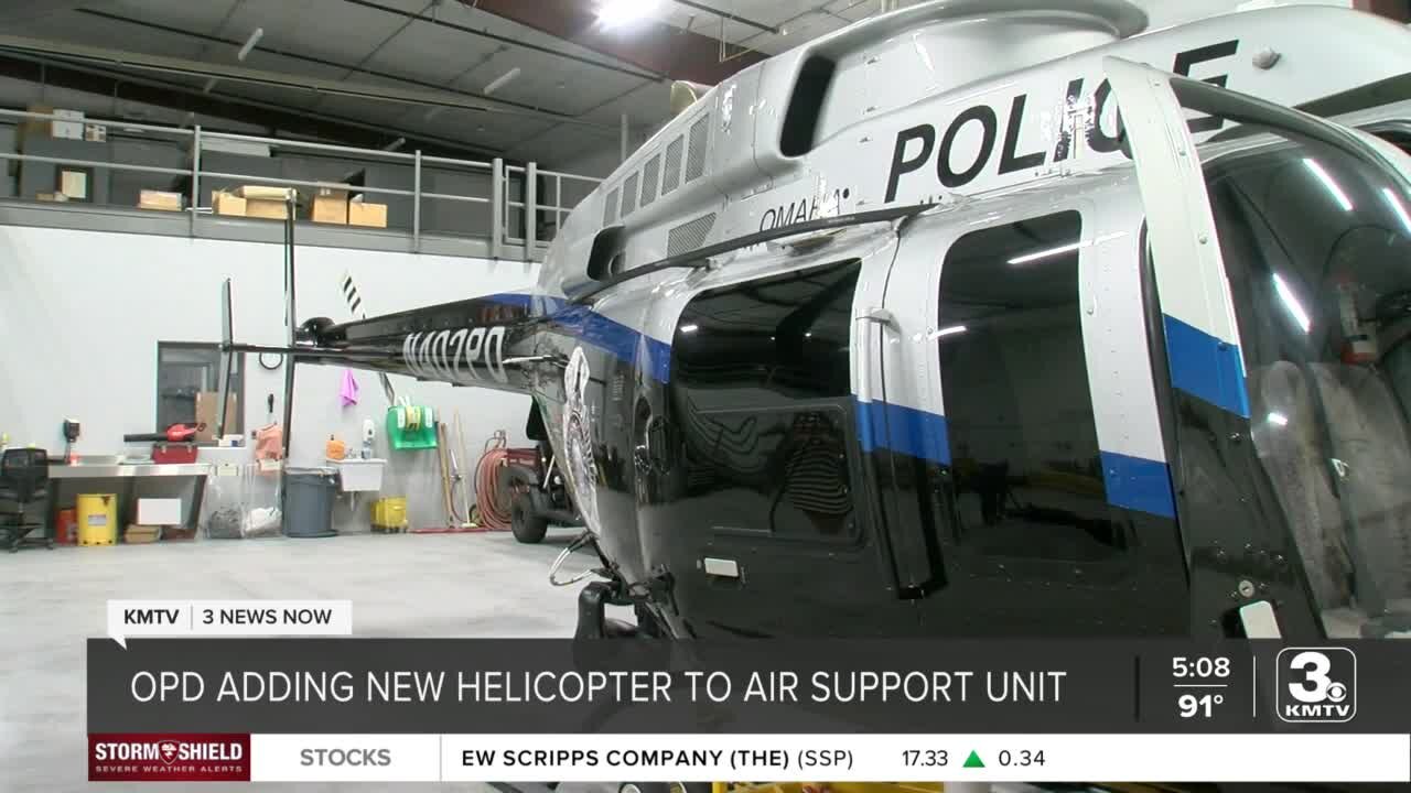 Omaha Police Department ready to enhance Air Support Unit with new helicopter