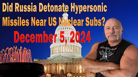 Did Russia explode a hypersonic missile near Bremerton, Washington home of US nuclear subs? Michael Jaco with Raphael Conquista!