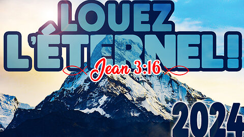 TRÈS BEAU CANTIQUE D'ÉGLISE! FACILE À CHANTER EN CHŒUR!: 🙏💗🙏 - JEAN 3:16 - 🙏💗🙏 #musiquechrétienne