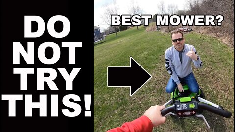 GREENWORKS 60V 4 in 1 Mower - Changing the game