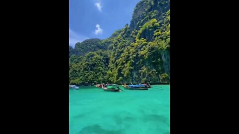 Pile bay phi phi Island #shorts #youtube #nature #Island #travel