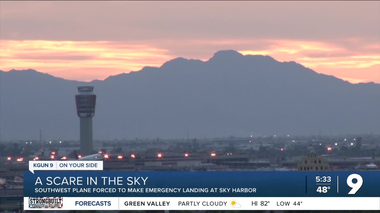 Southwest plane suffers engine failure after takeoff from Sky Harbor