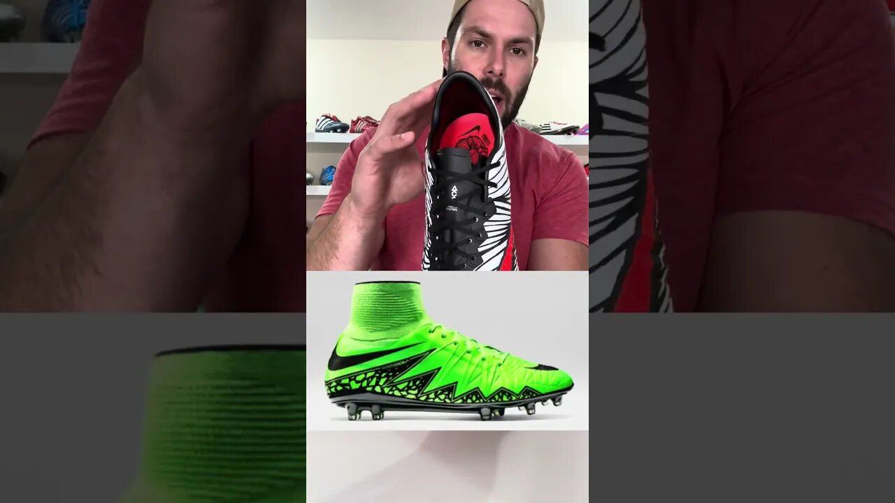 Neymar's football boots that he NEVER actually wore!