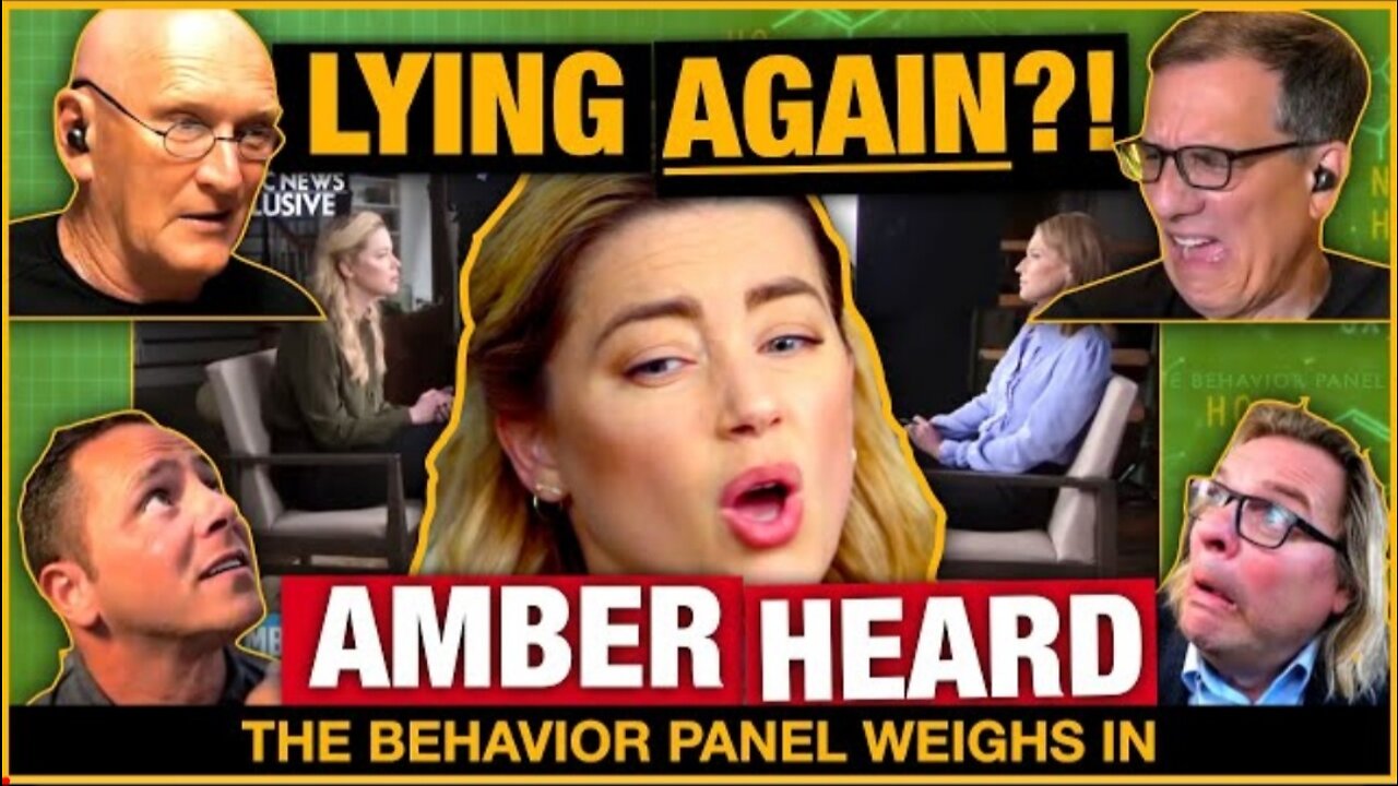 is amber heard lying again dateline body language analysis from world 's top experts?