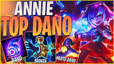 ANNIE MID NA PRÉ-SEASON E FIZ UMA BUILD QUE DEIXOU MEU DANO ABSURDAMENTE FORTE - LOL 2021