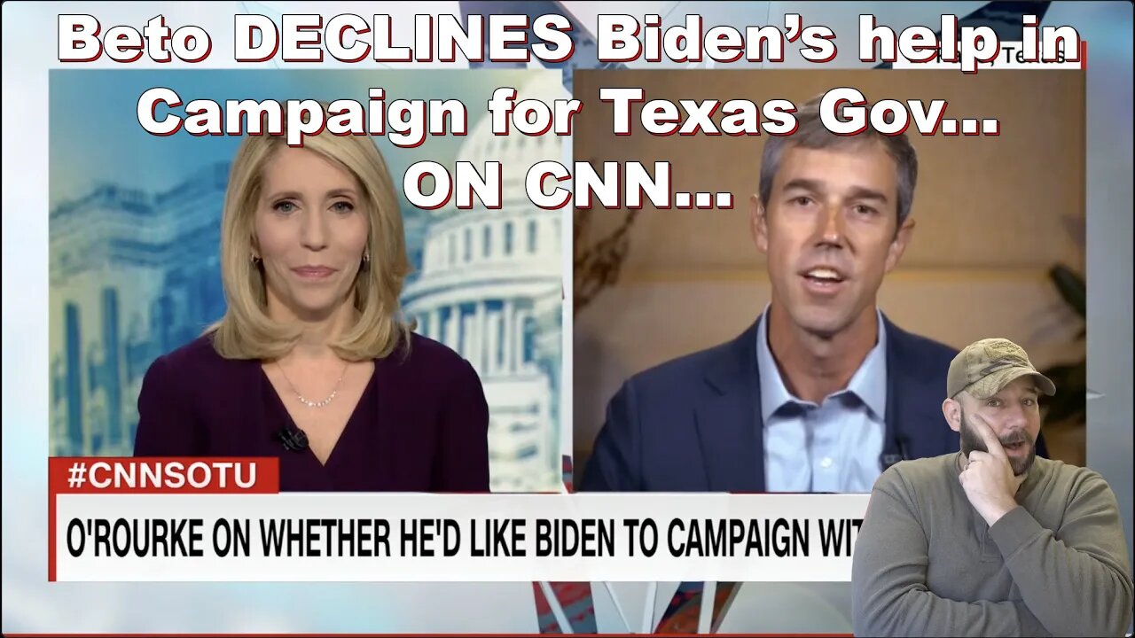 Beto says NO to Biden support ON CNN... Then unsuccessfully tries to walk back Gun Control...