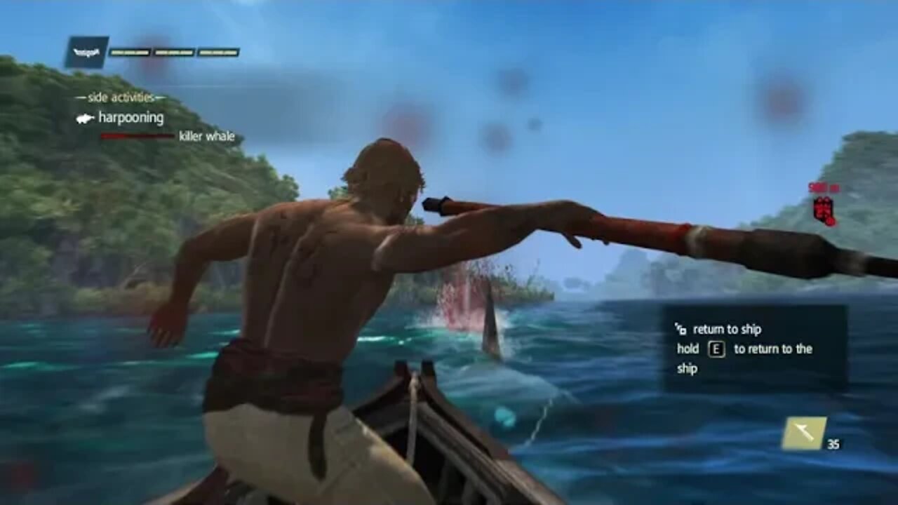 Assassins Creed Black flag: Shark Hunting