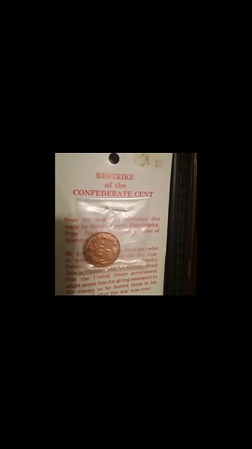 Confederate Restrike Coins