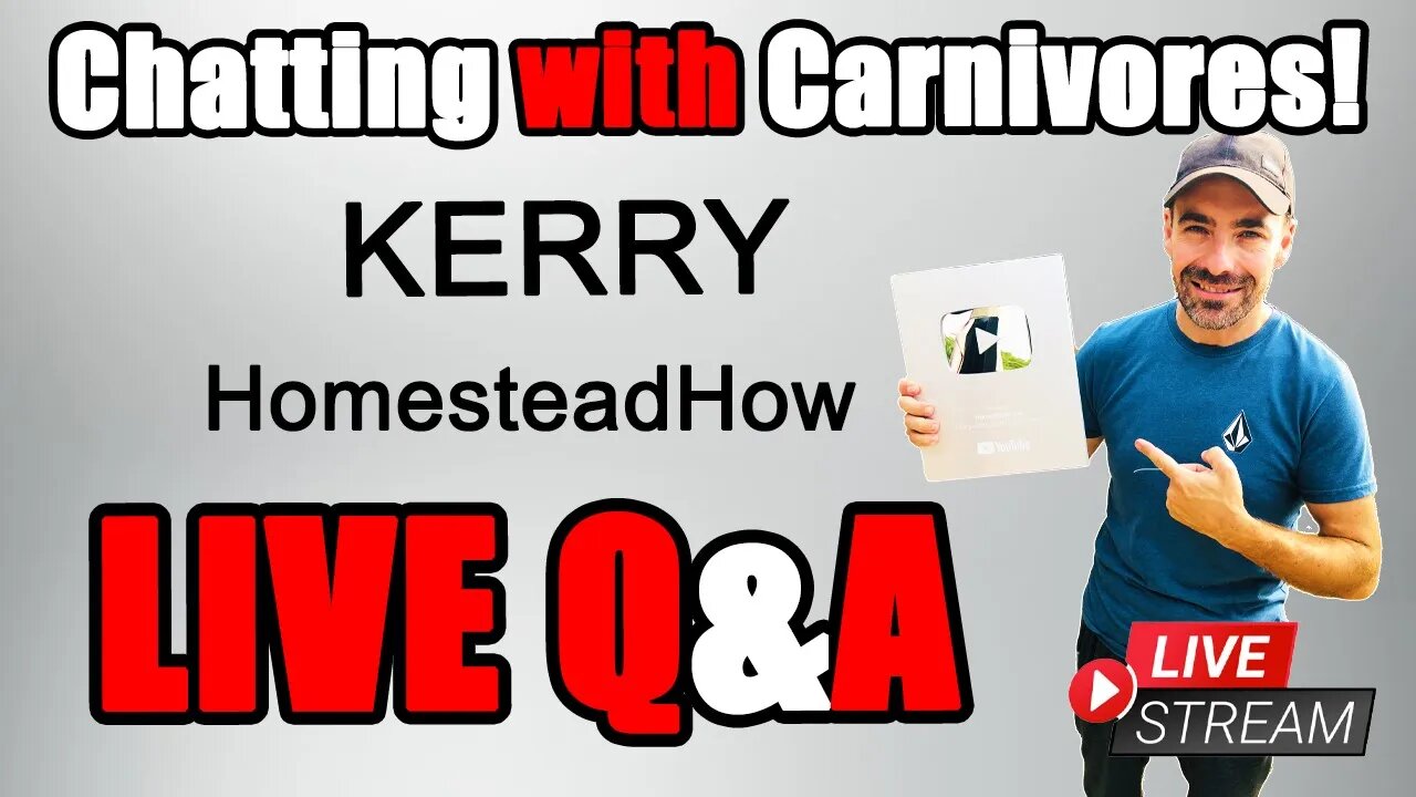 Kerry's Carnivore Story LIVE & QA