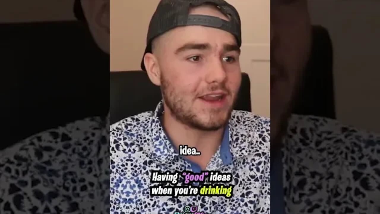When You Have a "Good" Idea While Drinking