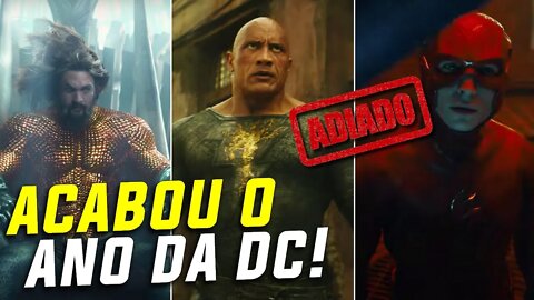 É DIFÍCIL SER FÃ DA DC! ADIARAM TUDO! SAIBA AS NOVAS DATAS!