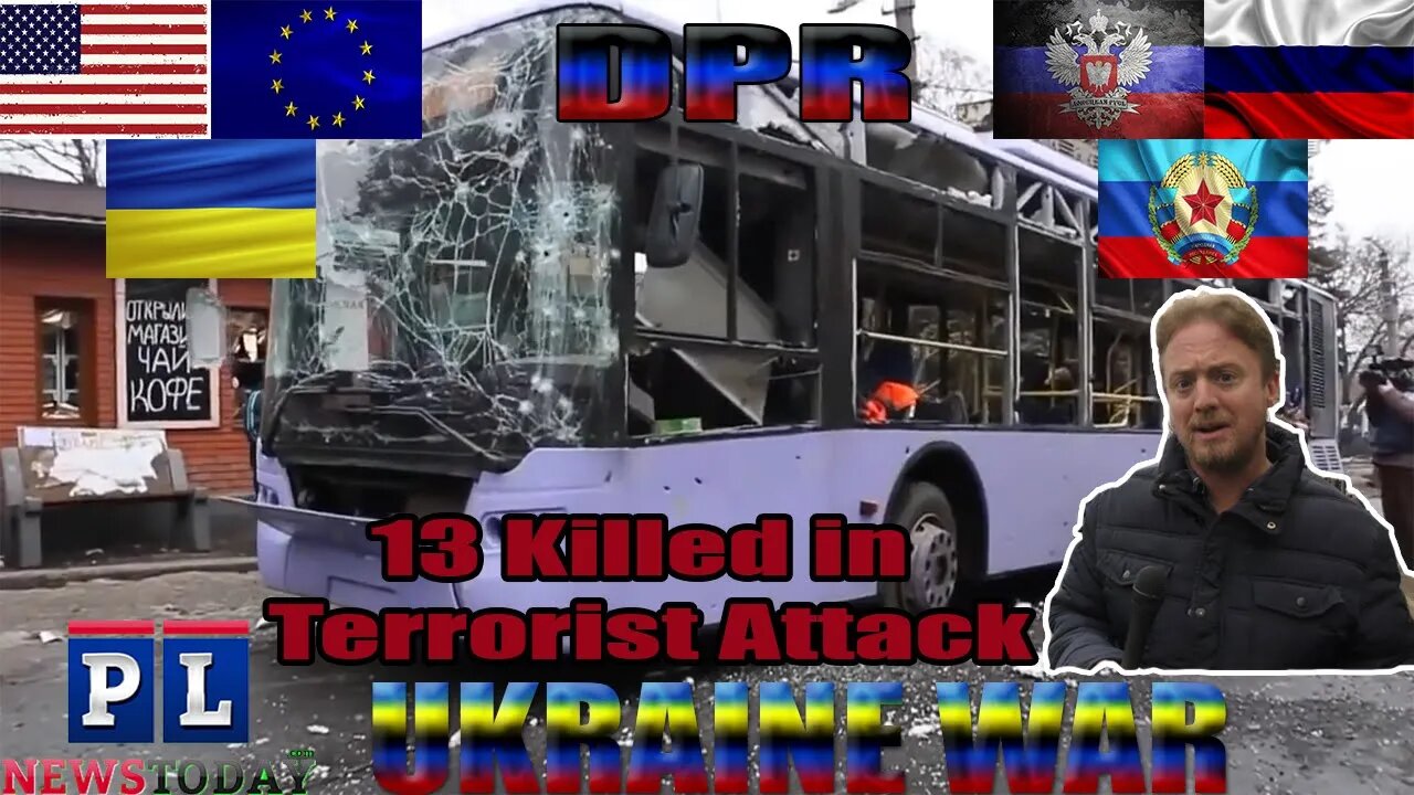 +18 ⚡️⚡️ Ukraine War Terrorist Attack Kills 13 In Donetsk ⚡️⚡️ A look At 5 Years Ago & Today
