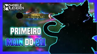 MEU PRIMEIRO MAIN!! EU AMO ESSE BONECO DEMAIS | Mobile Legends