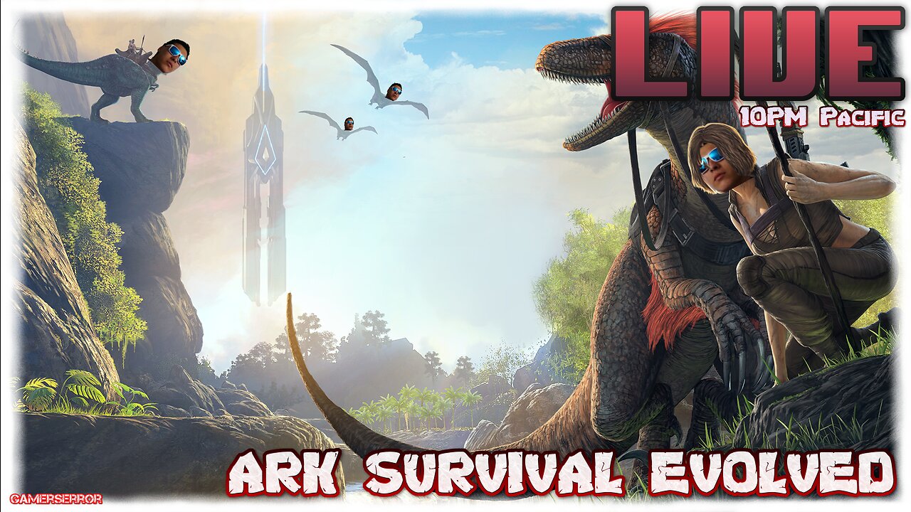 LIVE Ark Survival Evolved & Overwatch 2