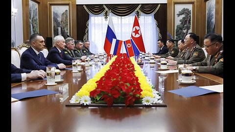 Russian defense minister holds talks with North Korea counterpart in Pyongyang