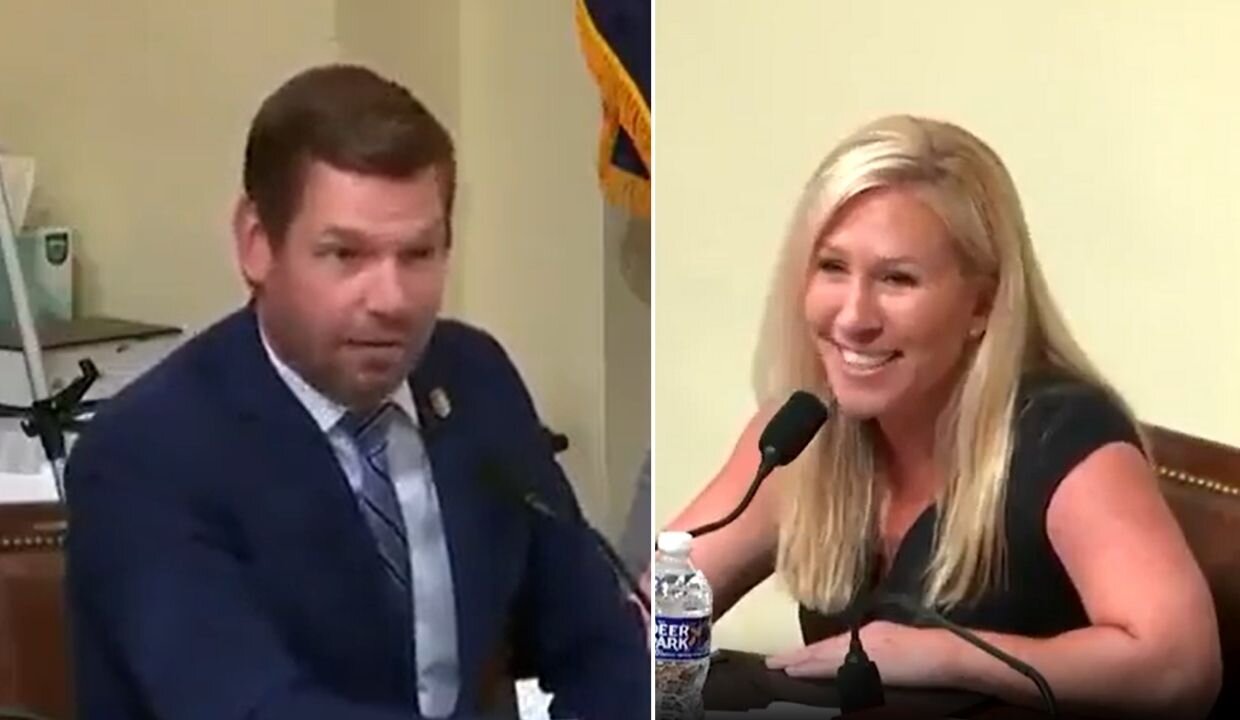 MTG Calls Out Swalwell for 'Sexual Relationship with a Chinese Spy' to His Face