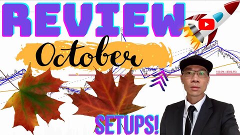 Review October U.S. Stock Setups on *This* Channel - Technical Analysis. Fibonacci Swing Trading.