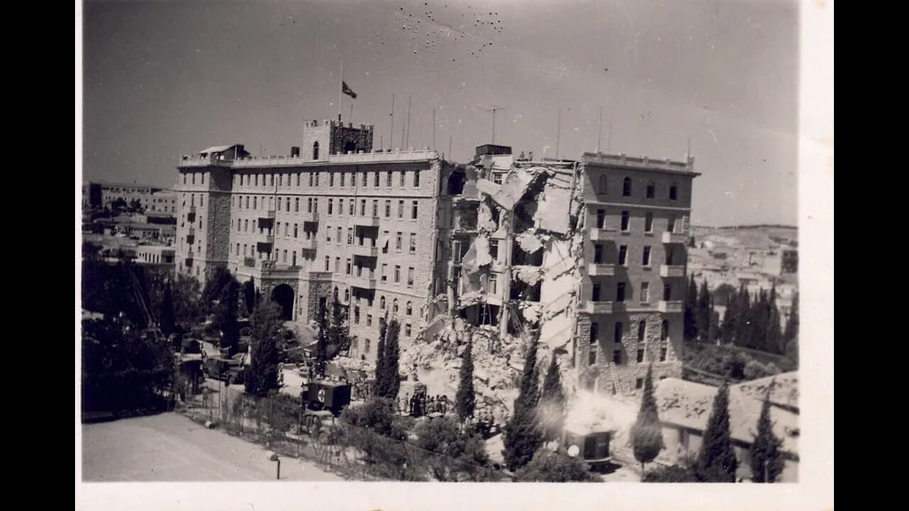 King David Hotel Bombing 1946