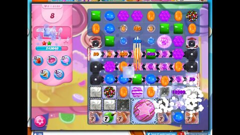 Candy Crush Level 3125 Talkthrough, 15 Moves 0 Boosters