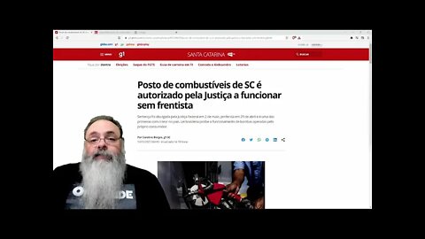 JUSTIÇA permite POSTO SEM FRENTISTA em Santa Catarina