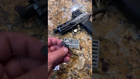 @armorycraft9392 trigger for My Sig P320 Build #shorts #viral #guns #trending #pewpew