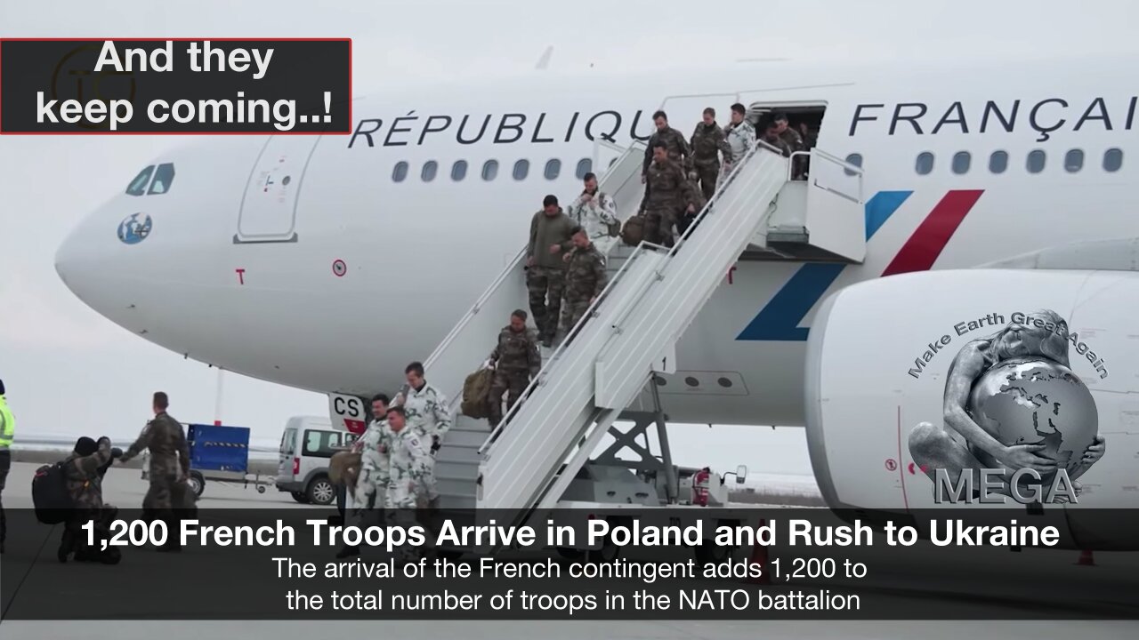 And They Keep Coming..! 1,200 French Troops Arrive in Poland and Rush to Ukraine