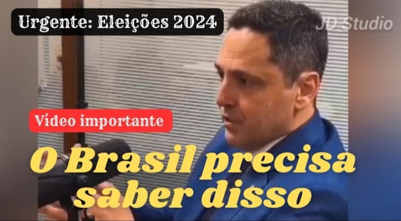 Deputado Federal de Família importante do Brasil Brasil dá dica sobre as eleições deste ano