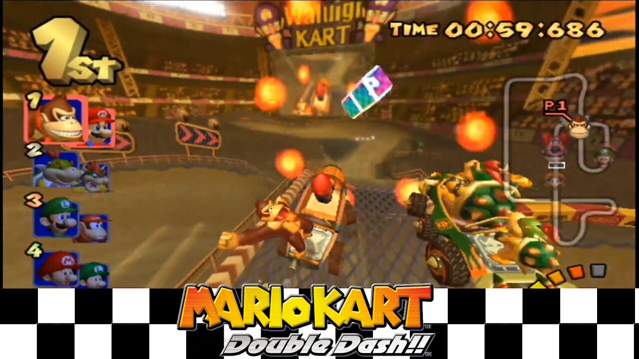 Mario Kart Double Dash! Flower Cup 100cc