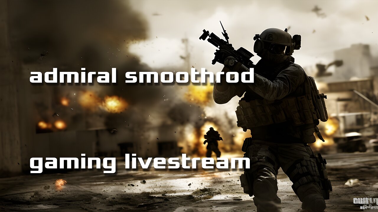 gaming livestream - some more COD - being very tactical