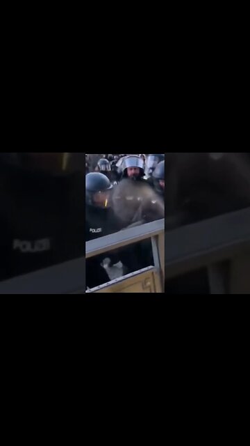 Eskalation auf #demo #Hamas #Berlin #polizei #gewalt