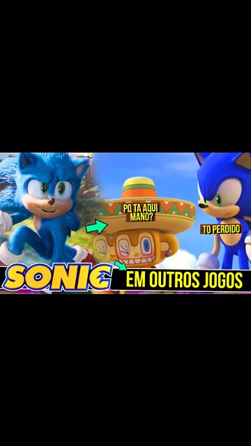 Referencias do Sonic em outros Jogos #shorts